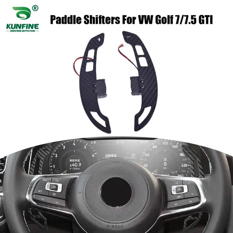 Car Steering Wheel Paddle Shifters For Volkswagen Golf 7/7.5 GTI steering wheel