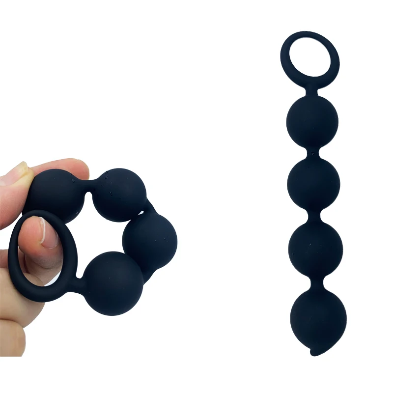 Small Anal Beads Silicone Butt​ Plug for Women Anal Balls Sex Shop Adult Toys for Men Erotic Toys Anal Plug Women\'s Stopper Anus