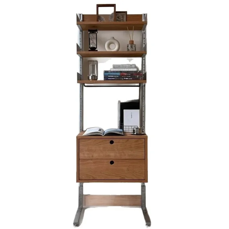 Small apartment storage rack aluminum profile floor rack marine panel display rack locker