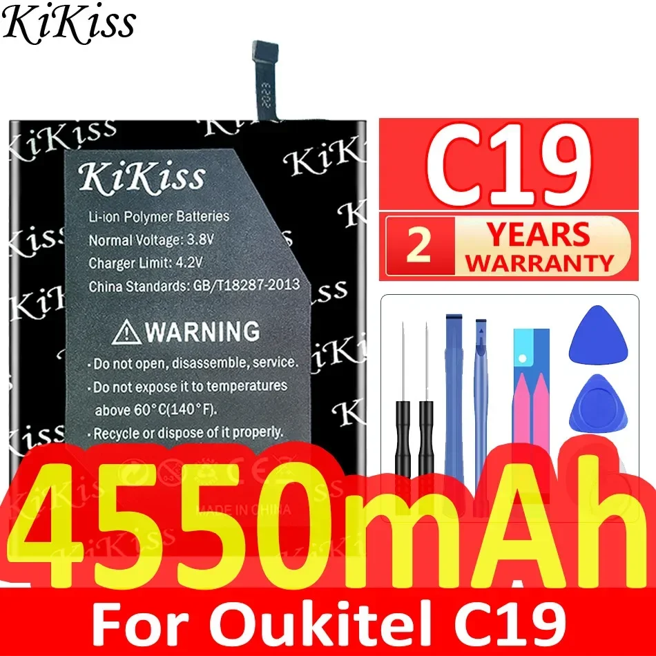 

Аккумулятор KiKiss 4550 мАч для Oukitel C19 C 19