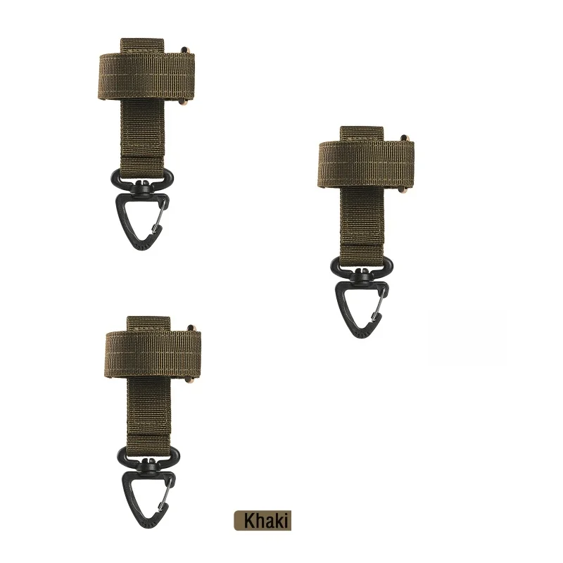 1/3/6 Pcs Neue Multi-zweck Nylon Handschuhe Schnalle Taktische Handschuh Haken Sicherheit Clip Outdoor Wandern Klettern Seil lagerung Zubehör