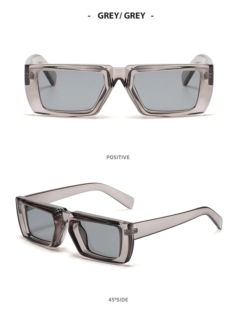 OEC CPO Vintage Rechteck Sonnenbrille Frauen Punk Kleine Rahmen Sonnenbrille MenTrends Quadratische Gläser UV400 Shades Mode Brillen – Detail 9