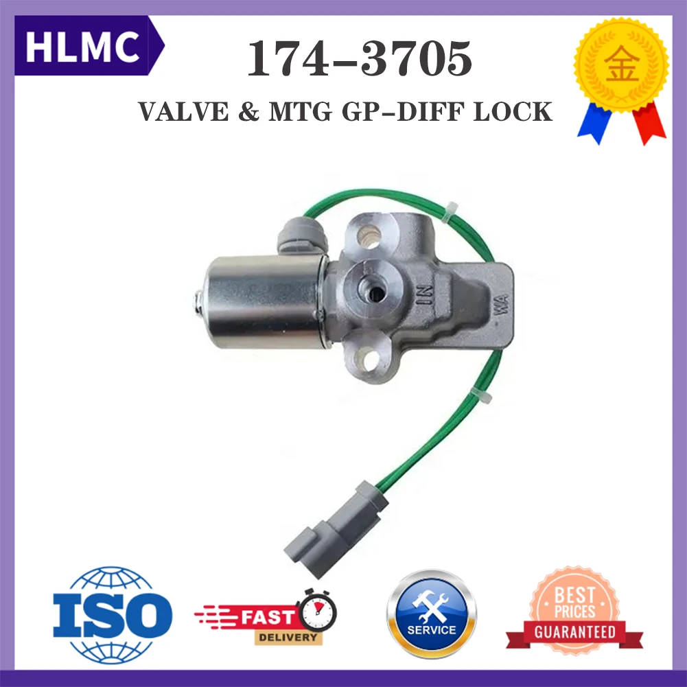 

CA1743705 174-3705 1743705 Solenoid Valve Assembly For 120H 120K 12H 12K 135H 160K 163H 12H NA 12K 135H 135H NA 140H