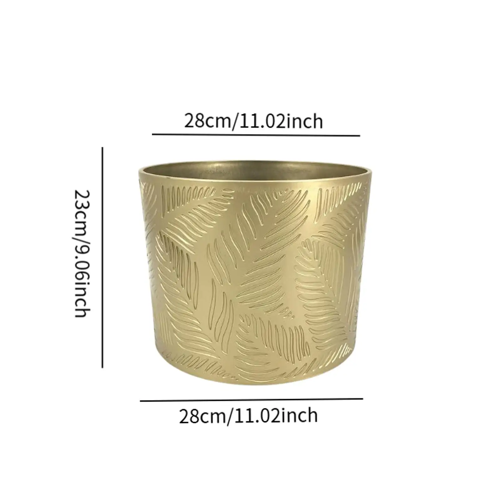 Flowerpot Gardening Supplies Practical Multipurpose Planter Ornament Potted Bucket for Indoor Outdoor Farmhouse Desktop Garden