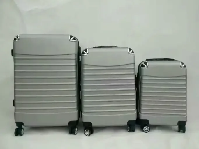 (24) Customized Three-piece Set of Travel Luggage with Swivel Wheels