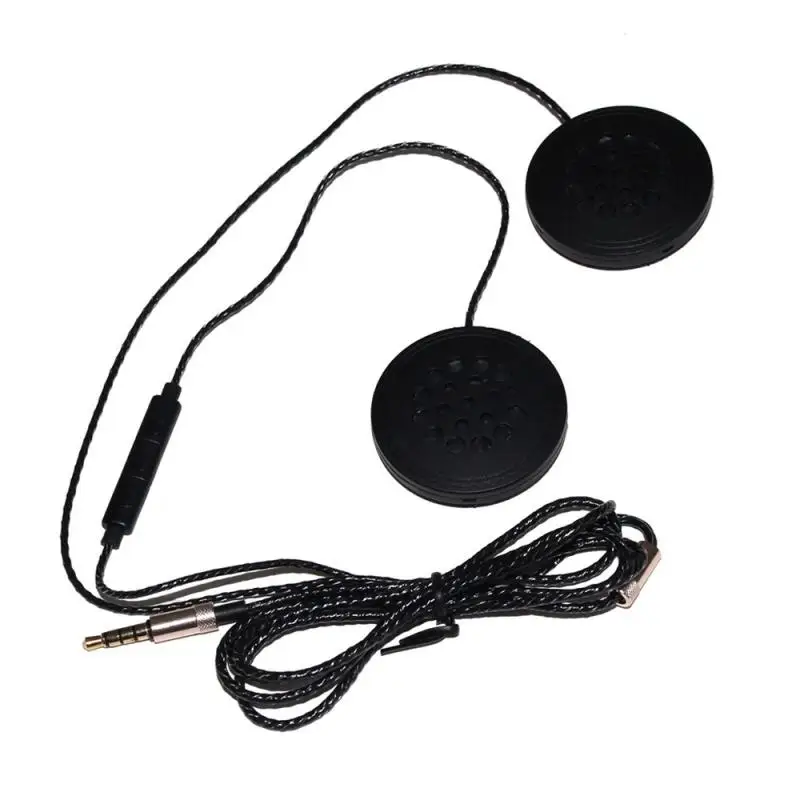 

3.5mm Wired Easy Control Reliable 3.5mm Motorcycle Headset Motorcycle Helmet Headset Enhanced Audio Efficient Bike Headset