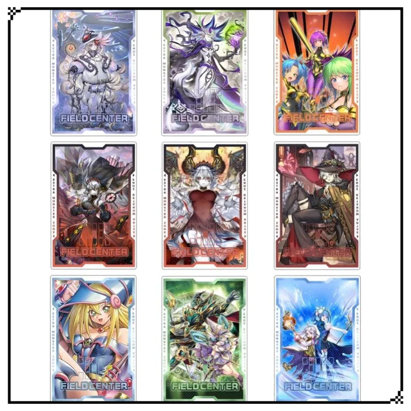 Yugioh Card Field Center Card Mago scuro Ragazza Foresta bianca Aromage Rosmarino Cartesia Anime Gioco Carta acrilica Partizione regalo
