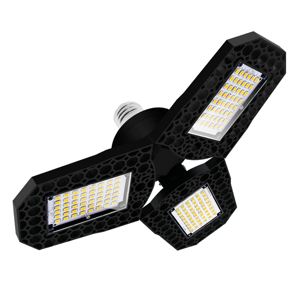 

High Bay Lights Dimmable Garage Out of Shape Folding Led Bright Deformable Ceiling Foldable