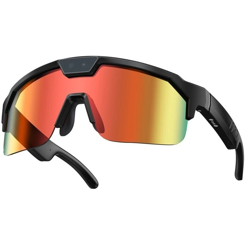 A13E-AI Smart Sports Shooting&Recording Glasses 800W Camera Anti-Shake Bicycle Riding Shooting Artifact Windproof Goggles