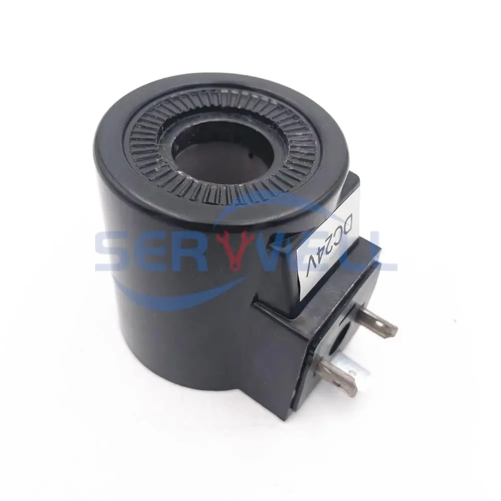 12V/24VDC 220VAC 19mm Core Dia controllo pneumatico aria elettrovalvola idraulica bobina 51/52mm altezza