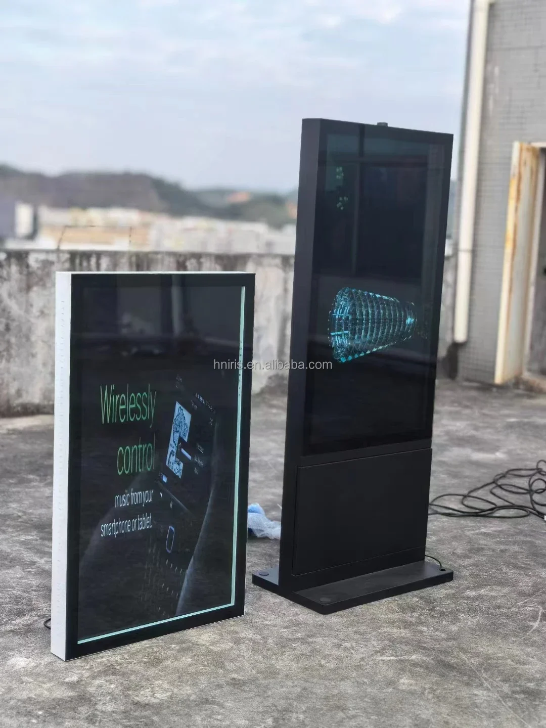 55inch Outdoor Digital Signage Android/windows Compatible  Ultra-thin heat conduction heat dissipation