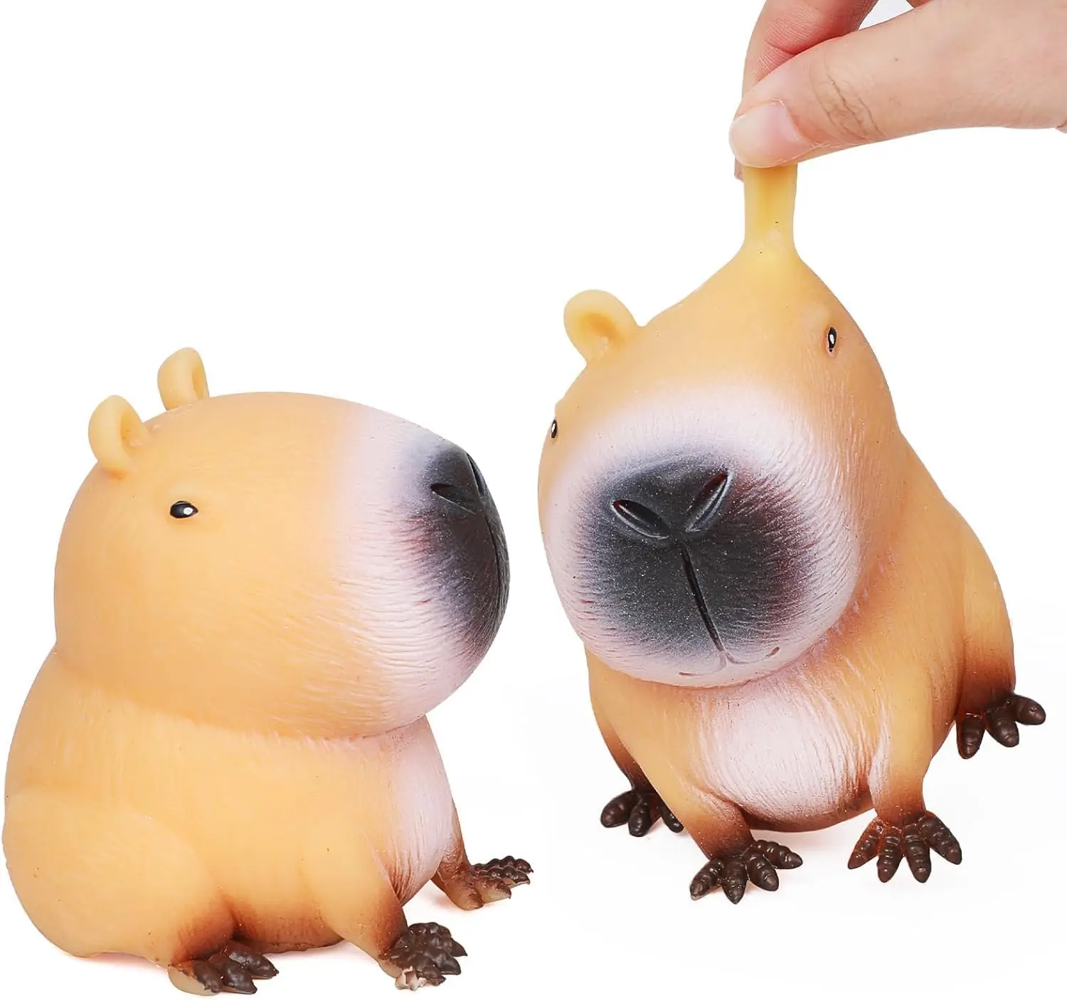 

2 Pack Animal Squishy Squeeze Toys, Soft Fidget Stress Relief Ball for Kids Party Favors