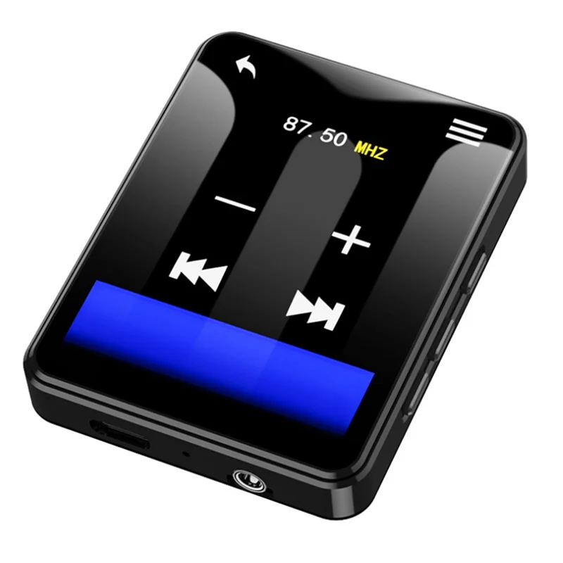 2.4 Inch MP3 Player Support Bluetooth Full Screen Touch Hifi Music Player Built-In Speaker With E-Book /FM/Radio/Video