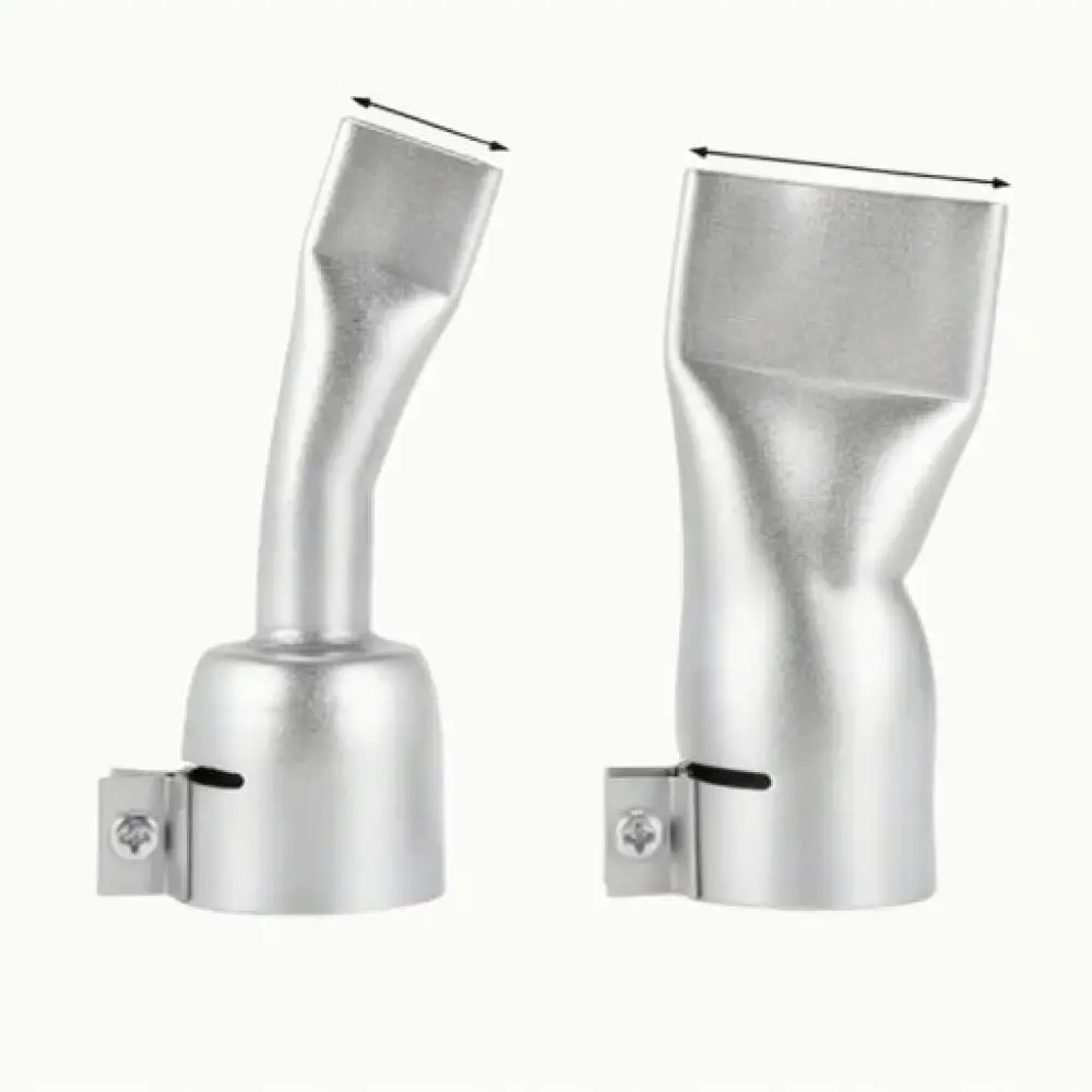 Stainless Steel Heat Blower Nozzles And Silicone Roller Kit 32mm Interface For Reliable Plastic Joint Repairs