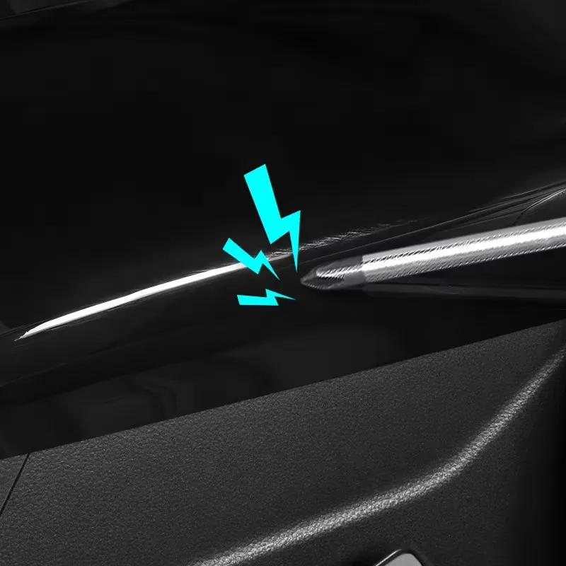 Für Honda CR-V CRV 6. Generation 2023 2024 2025 2026 Hybrid Glänzend Schwarze Stil Auto-Innenverkleidung Zubehör Linkslenker LHD – Detail 36
