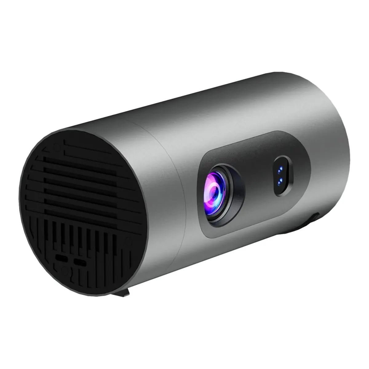 ABGN Q8 Mini Android 13 WIFI 6 4K Aluminum Portable Cinema Home Outdoor Projector Supports Power Bank Charging EU Plug