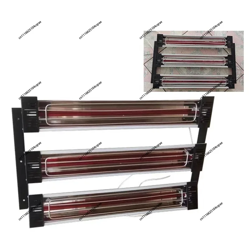 3KW Car Infrared Paint Curing Lamp Infrared Heat Baking Lamp for Auto Varnish Paint Repair Infrared Heater Car Bodywork 220V