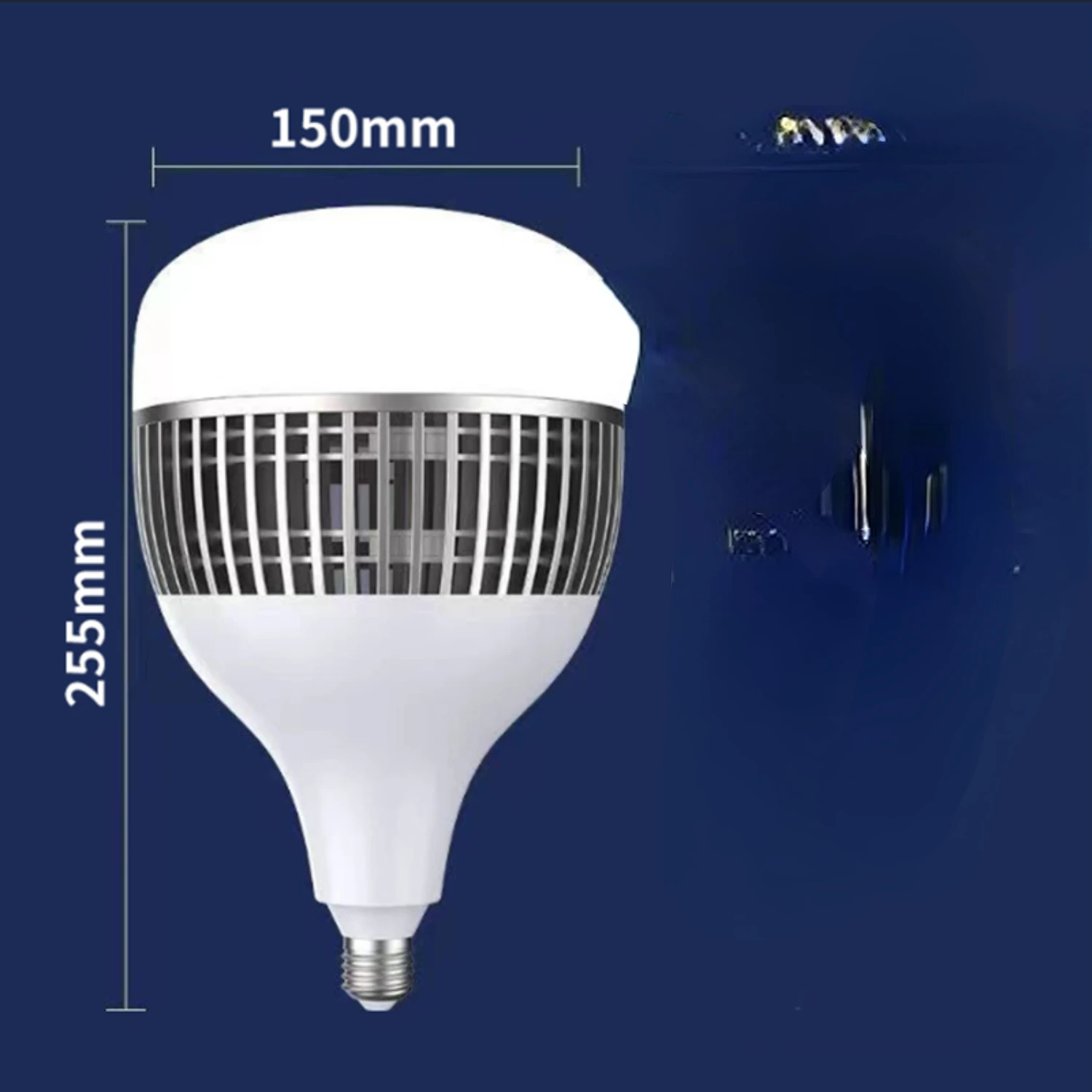 High Luminosity Super Power 100W E27 LED Bulb for Garage Lighting - 1PC 15X25.5CM Luminaire Light Bulbs Perfect for Brightening 