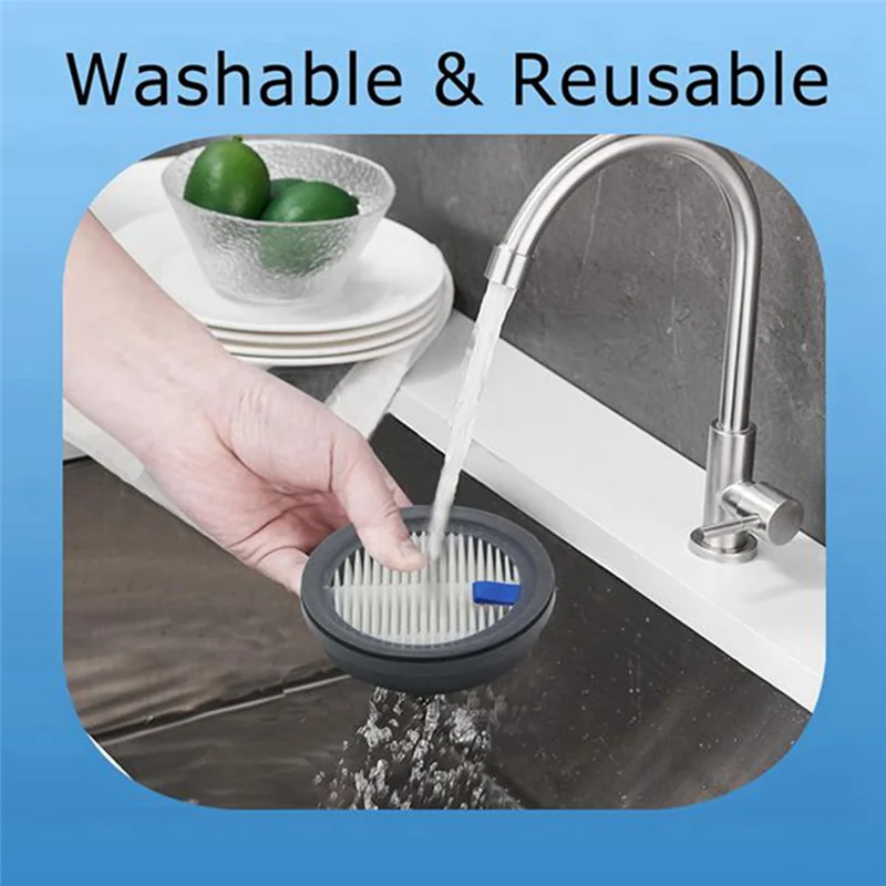 A24P HEPA-Filter für Afoddon A200pro/A200, ORFELD B08/C10A/C10G, NEQUARE S12, S25, S25pro, S26 Serie Akku-Staubsauger