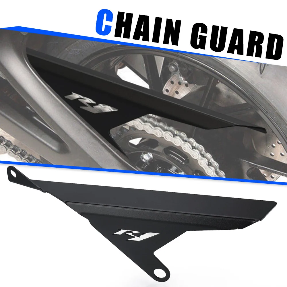 For Yamaha YZFR1 YZFR1M YZF R1 R1M 2015-2024 2023 Chain Guard Chain Cover Motorcycles Accessories Sprocket Protector