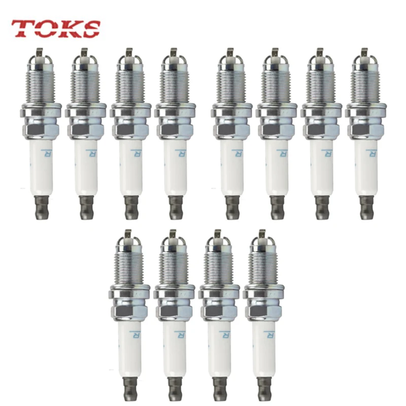 12pcs/lot  PZFR5N-11T Car Iridium Power Spark Plugs Fit For AUDI A3 2003- A4 2002- 2.0 ILKAR7L11 7742 PZFR5N11T PE5R-18-110