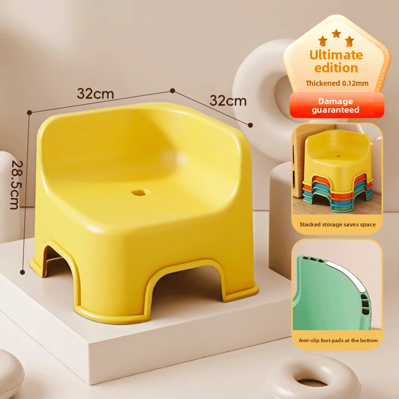 لا تأخذ مساحة، حمام، مقعد خاص للاستحمام، يمكن تكديس الكرسي، سميك منزلي، حديث بسيط وغير قابل للانزلاق