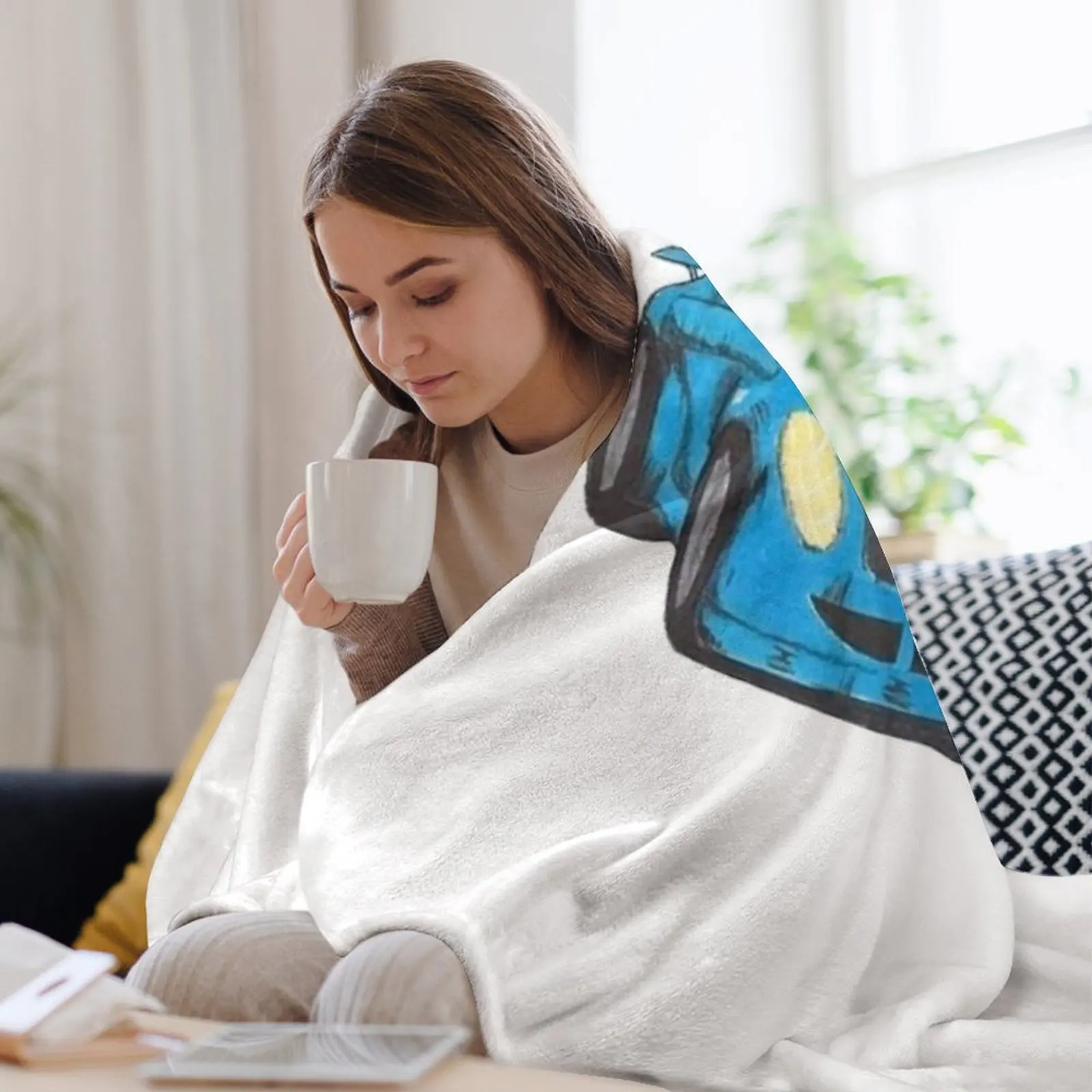 بطانية رمي السيارة الوداع آند جود ريدانس هدايا عيد الميلاد الحرارية للسفر بطانيات رمي كبيرة جدًا #3