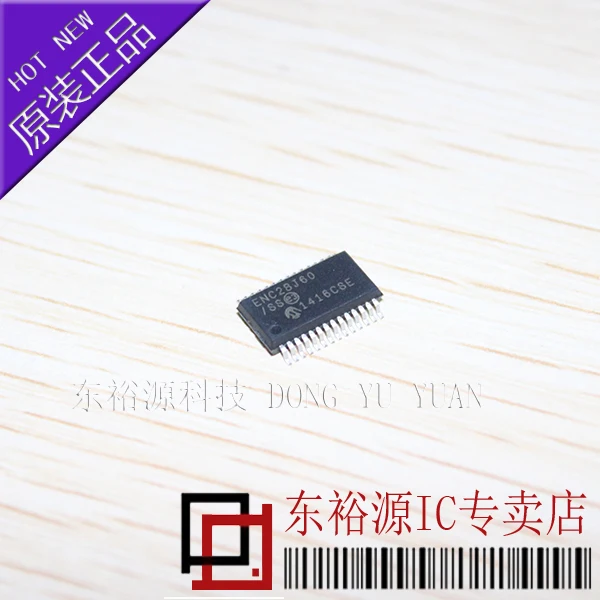 ENC28J60-I/SS ENC28J60/SS SSOP28    10PCS