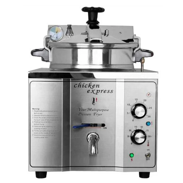 Hot Sale  Chicken Frying Machine Pressure Chicken Fryer