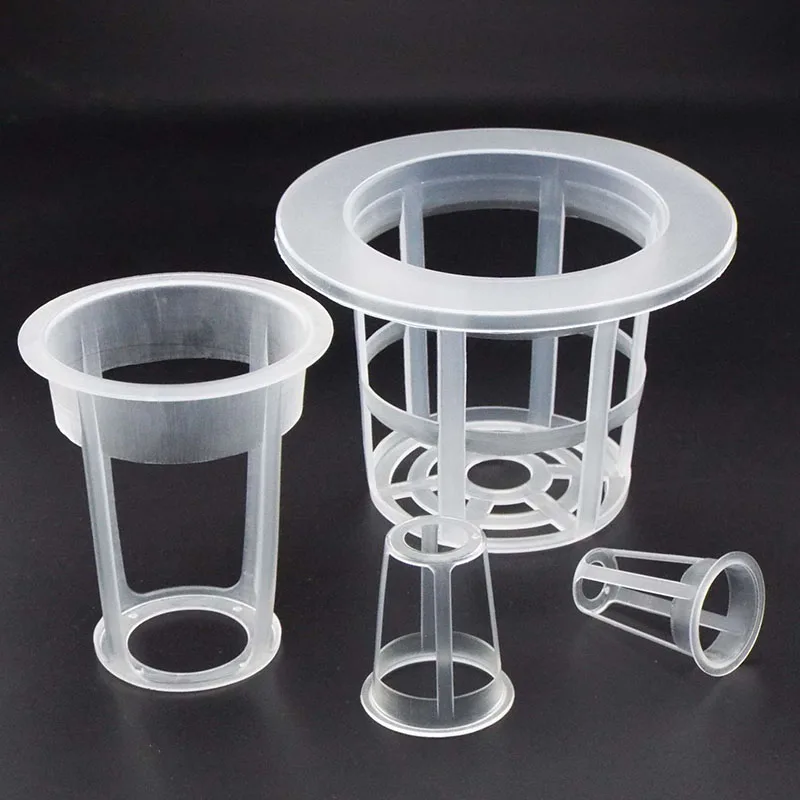 

20pcs Soilless Plant seed Grow Pots tray Net Nursery Mesh Cup Hydroponic colonization plastic Basket holder vegetable Planting