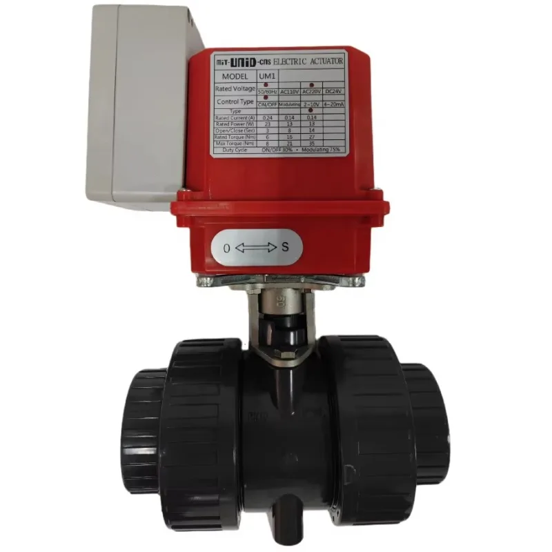 

With Power Off Reset Function Electric Ball Valve