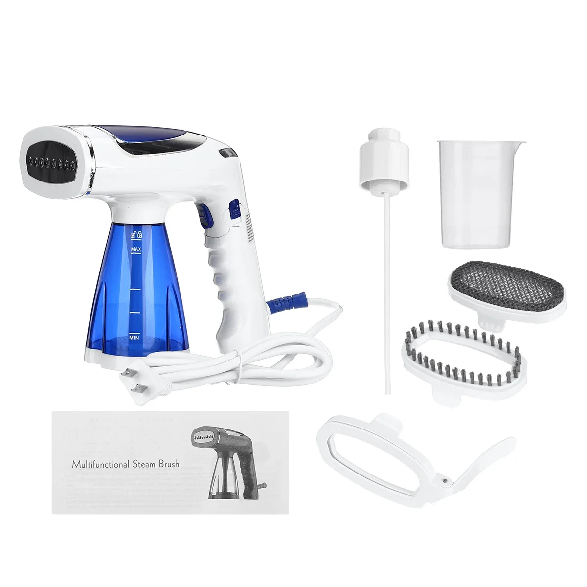 핸드헬드 의류 스티머 브러시, 휴대용 스팀 다리미, 의류 발생기, 다림질 스티머, 속옷 스팀 다리미, 1600W, 110V, 220V
