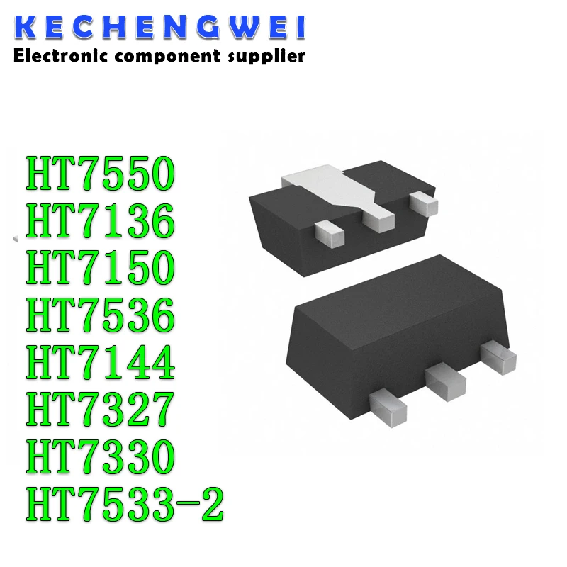 20PCS HT7550 HT7550A-1 SOT-89 HT7136 HT7136-1 HT7150 HT7150-1 HT7536 HT7144 HT7144-1 HT7327 7327-1 HT7330 HT7330-A HT7533-2 7533