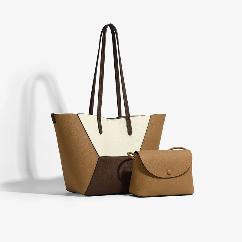 

New Fashionable Women's Work Handbag Female Niche Design Underarm Shoulder Bag High-end Single Large Capacity Composite Tote Bag