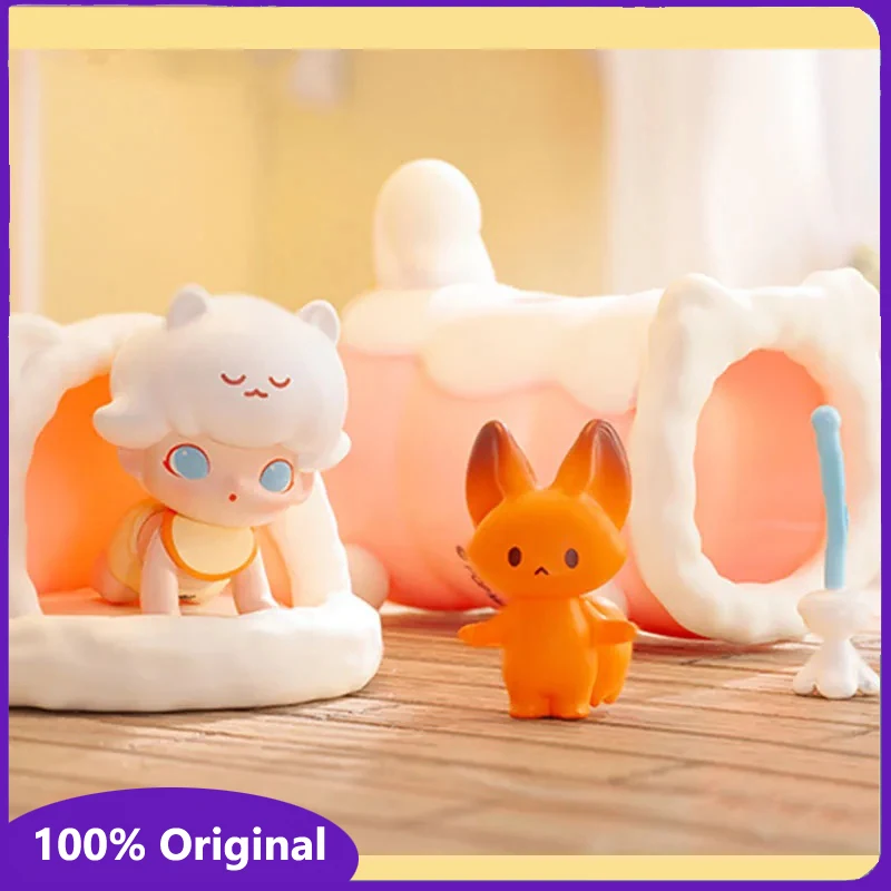 

100% Original Dimoo Cat Paradise Series Prop Series Guess Bag Original Toys Doll Anime Figure Desktop Ornaments Collection Gift
