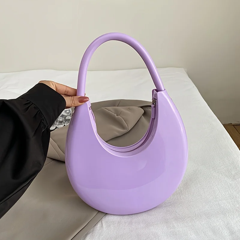 

Elegant Women's Shoulder Bag, Zipper Closure, Fashion Simplicity Trend Shoulder Bags, Suitable for Everyday Use