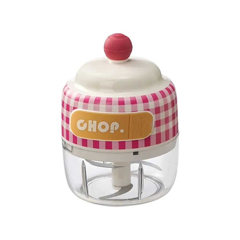 

Portable Electric Garlic Chopper Multifunctional Wireless Vegetable Grinder Mini Detachable Handheld Garlic Crusher