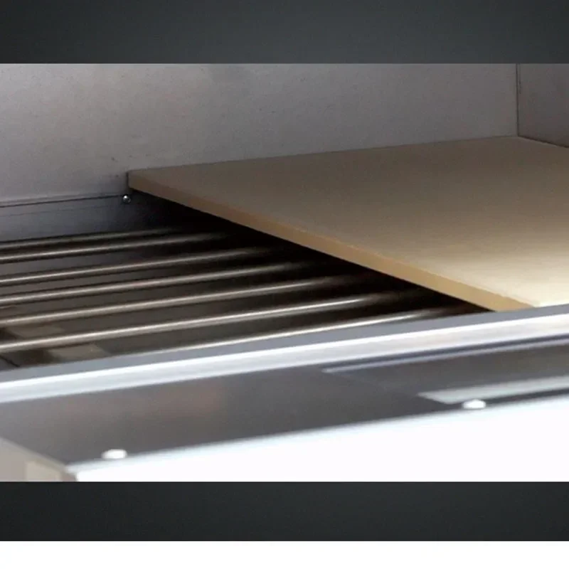 فرن بيتزا كهربائي منزلي احترافي بطبقة واحدة 220 فولت، فرن بيتزا إيطالي، بيتزا 500 درجة، سمك دجاج مشوي