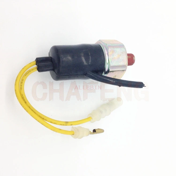 For HITACHI ZX EX200-1/2/3/5 6BD1 Oil sensorEngine oil sensor excavator accessories