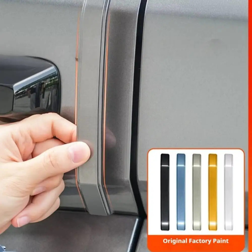 Car Upgrade For BYD Leopard 5 Denza B5 Fangchengbao Hidden Door Bumper Strip Body Protector Sticker Anti Scratch