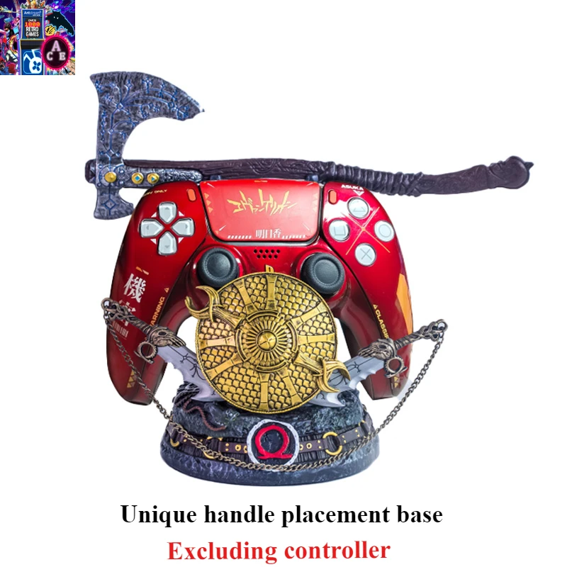 New God of War Game PS5/Xbox Anime Controller Creative Stand Unique Desktop Decoration Game Accessories Universal Gift