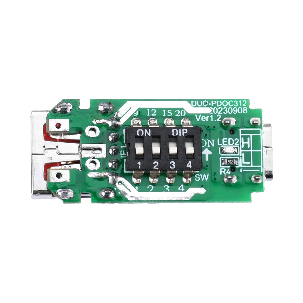 PD/QC Trigger Board Decoy 100W Fast Battery Charger Boost Module 5/9/12/15/20V Adjustment PD3.0 Power Supply Accessories