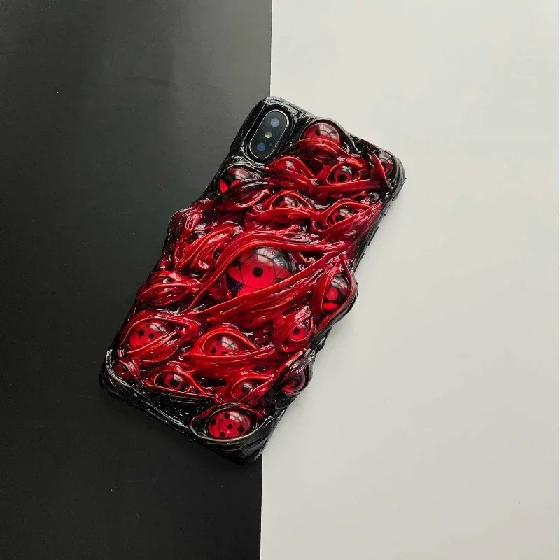 4011 Original Handmade Customized Phone Cases 3D Kesuru Writer's Eye Horror Gothic Punk Dark Cthulhu Halloween Gift Phone Case