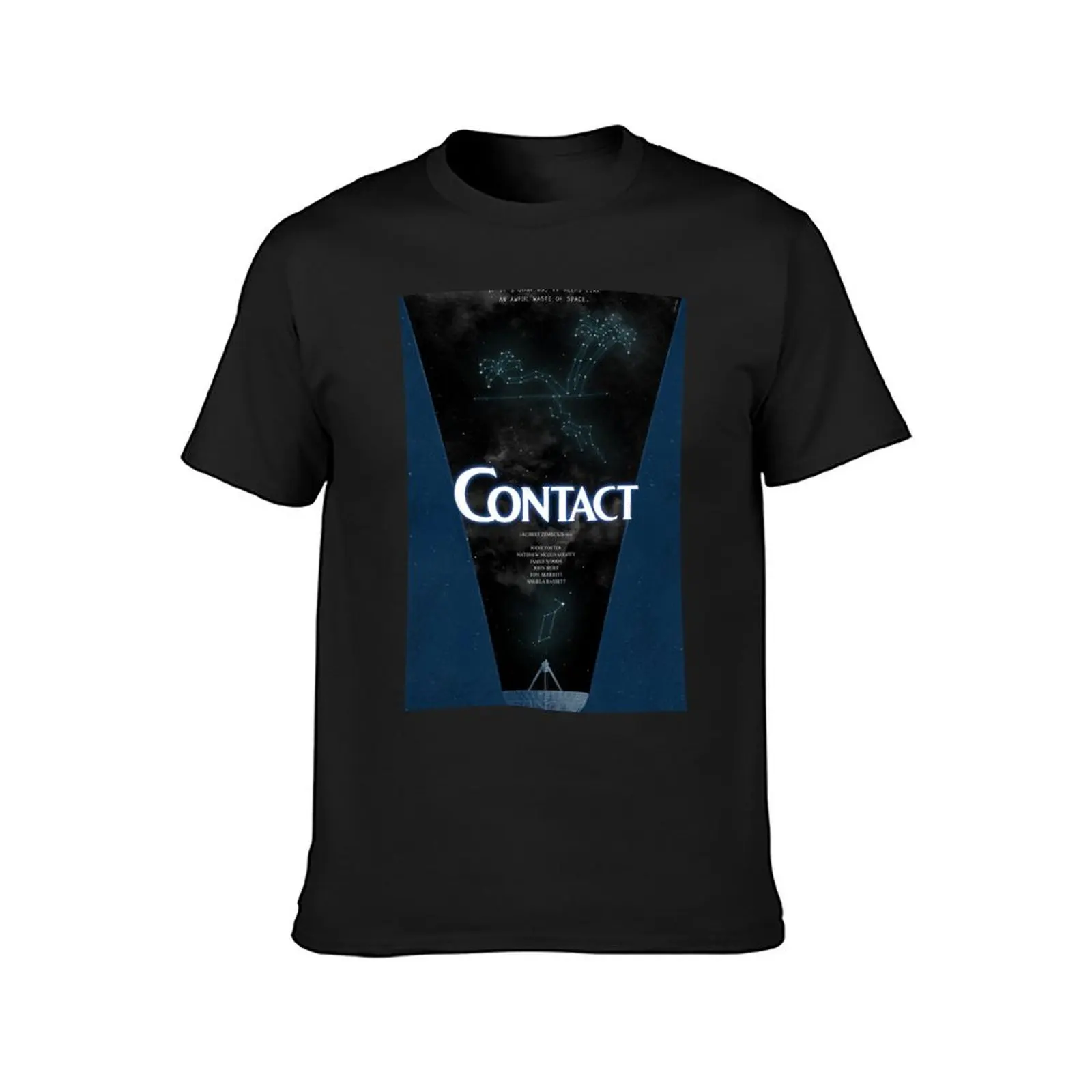 Contact T-Shirt Aesthetic clothing summer clothes men clothes