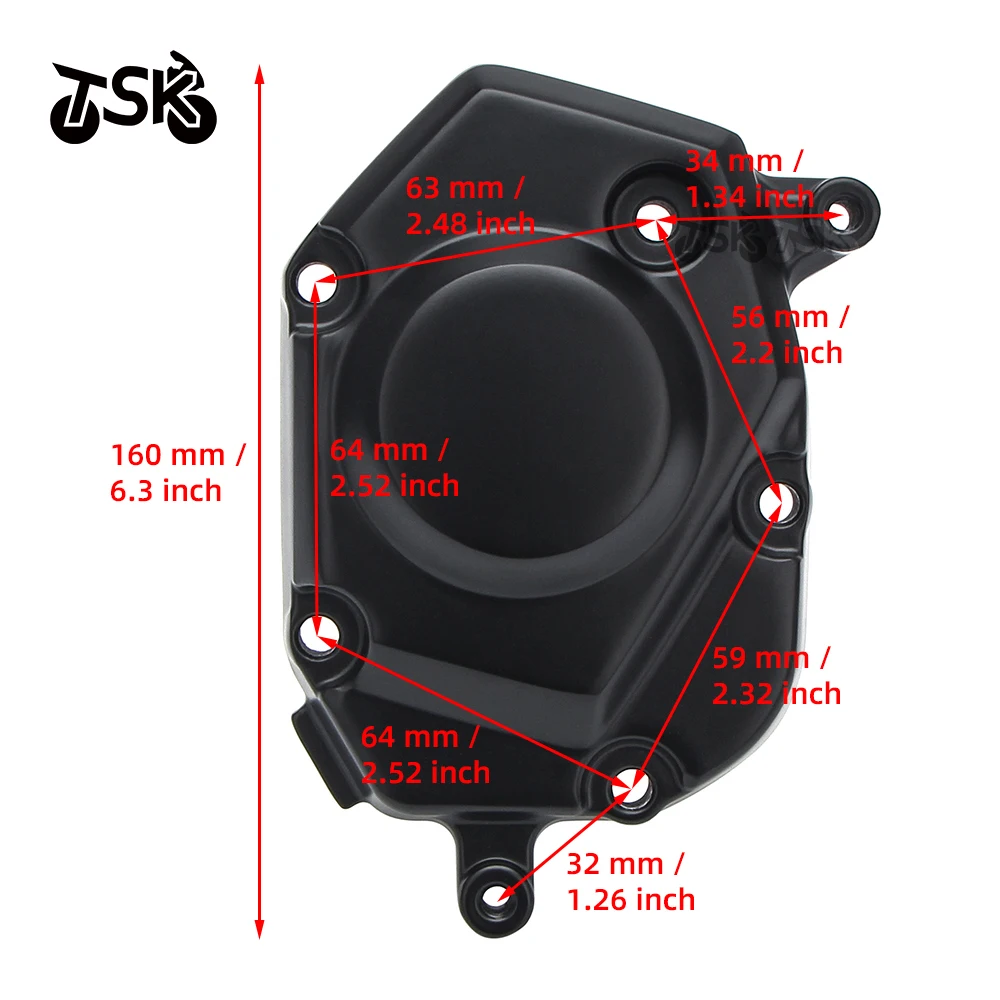 Motorcycle Side Engine Pulser Stator Cover Case Pulser cover for Kawasaki Z1000 Z1000R Z1000SX Z 1000 1000R 1000SX 2010-2022