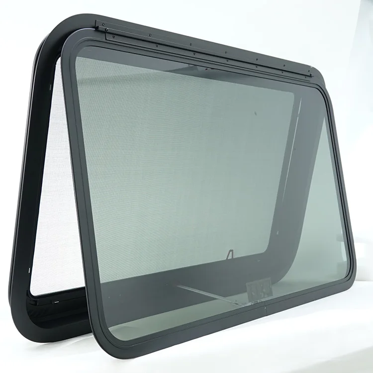 

559X381mm RV Escape School Bus Window Tempered Glass 559X381mm RV Window,Custom sizes