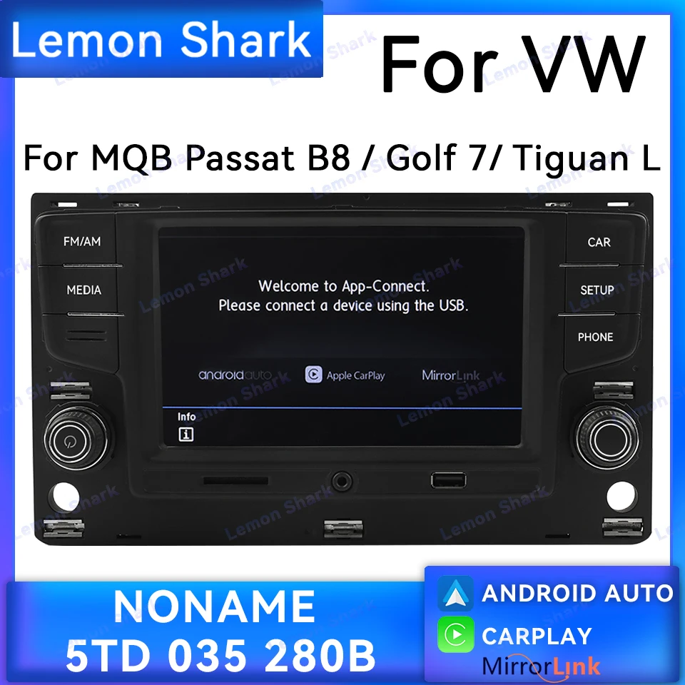 

Автомагнитола Noname MQB 5TD035280B головное устройство на Android AUX для Volkswagen MQB Jetta Tiguan Passat