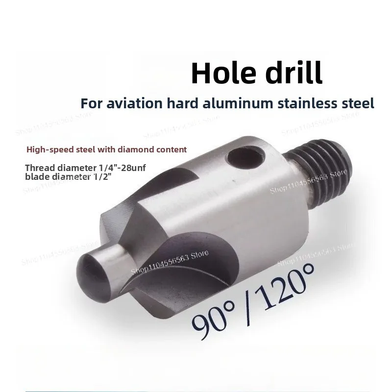 

Countersink drill 90/120 degree sink drill bit Aircraft thread shank limiter chamfer drill