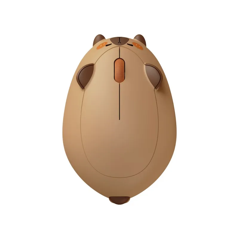 Akko 2.4G Wireless Mouse Cute Capybara Designed Theme Creative Mouse Ergonomic Optical 1200DPI Mini Mice For Office Gaming Mouse