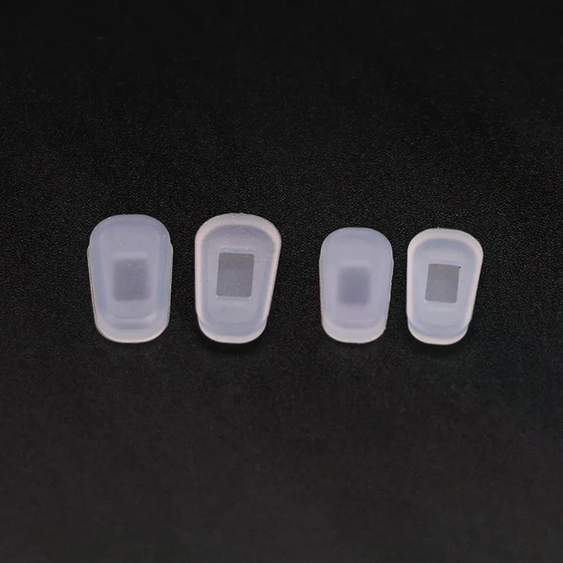 1 زوج نظارات اكسسوارات مخدات أنف للنظارة ، سيليكون عدم الانزلاق مخدات أنف للنظارة مكافحة المسافة البادئة ، مخدات أنف للنظارة الضغط على الأنف #4